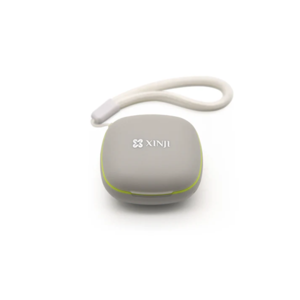 XINJI Stone M3 True Wireless Earbuds, Green & Gray - Image 4