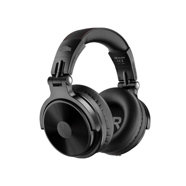 Oneodio Pro-C Dual Mode Wireless Over Ear DJ Headphone, Black - Image 3