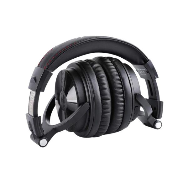 Oneodio Pro-C Dual Mode Wireless Over Ear DJ Headphone, Black - Image 4