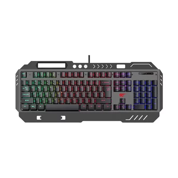 Havit KB838L Multi-function RGB Backlit Gaming Keyboard - Image 2