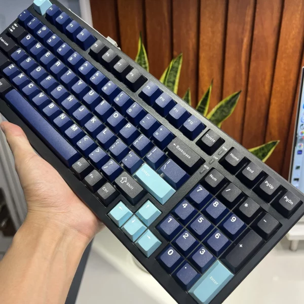 XINMENG X98 PRO Wireless Tri-Mode Mechanical Keyboard, Deep Sea Blue - Image 2