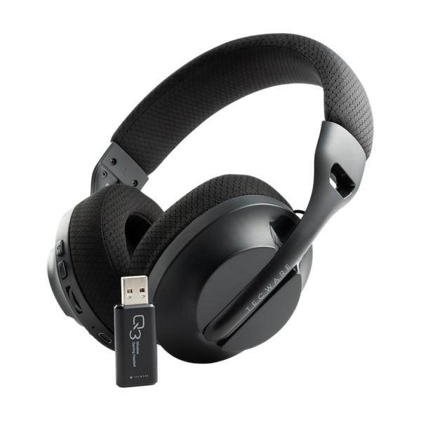 Tecware Q3 Tri-Mode Wireless Gaming Headset (Black) - Image 6