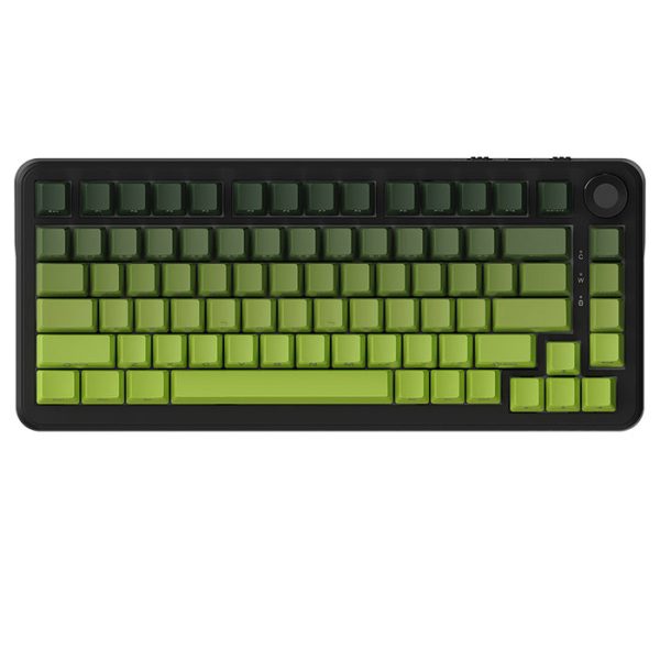 Ajazz AK820 MAX Plus Tri-Mode Wireless Mechanical Keyboard, Gradient Green - Image 2