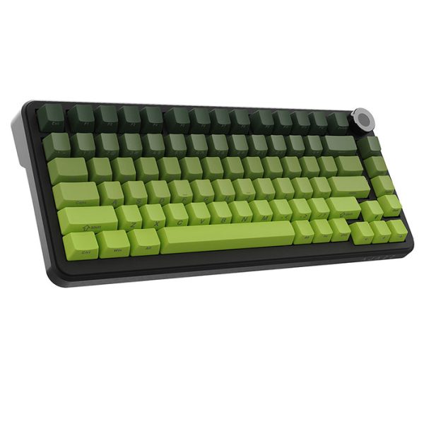 Ajazz AK820 MAX Plus Tri-Mode Wireless Mechanical Keyboard, Gradient Green - Image 4