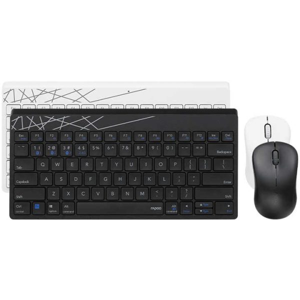 Rapoo 8000GT Wireless Keyboard Mouse Combo - Image 3