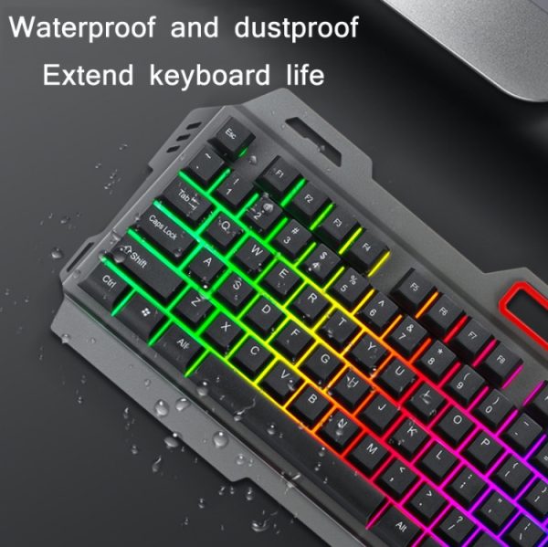 T-Wolf TF600 RGB Gaming Keyboard Mouse Combo - Image 4