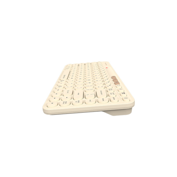 A4tech FBK36C AS Fstyler Compact Rechargeable Wireless Keyboard, Cafe Latte - Image 5