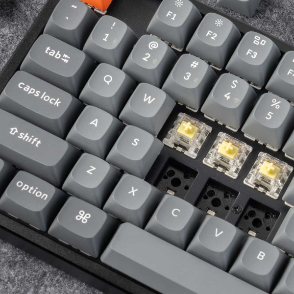 Keychron K8 Max Tri-mode Aluminium Mechanical Keyboard, Dark Gray (Keychron Super Brown Switch) - Image 6