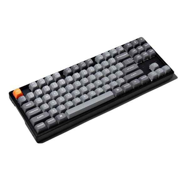 Keychron K8 Max Tri-mode Aluminium Mechanical Keyboard, Dark Gray (Keychron Super Brown Switch) - Image 3