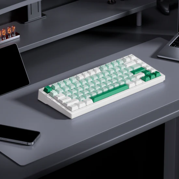 MCHOSE G75 Pro Tri-mode Gasket Structure Mechanical Keyboard, Blue - Image 4