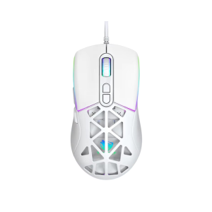 T-WOLF G520 Wired Gaming Mouse, White