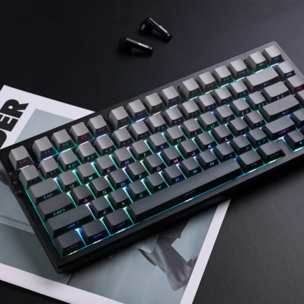 MCHOSE G75 Pro Tri-mode Gasket Structure Mechanical Keyboard,  Arctic Snow - Image 5