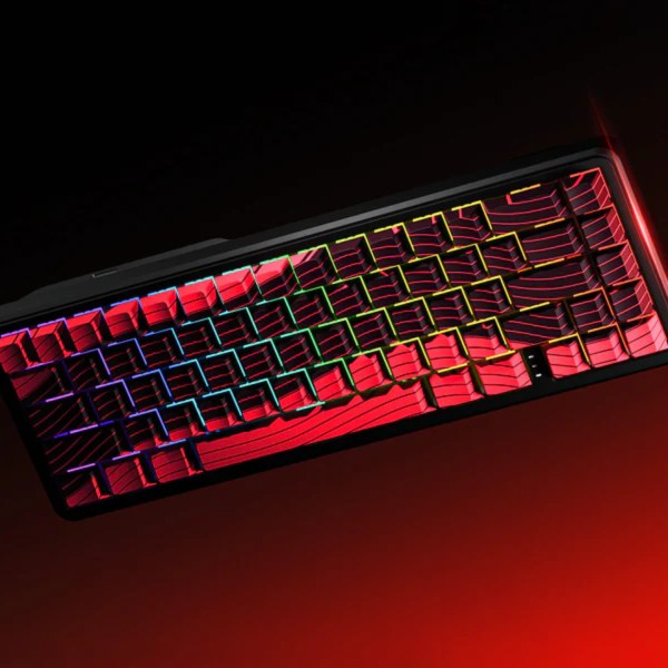 EWEADN Battle68 Magnetic Switch Rapid Trigger Keyboard, Midnight Black & Yellow (Panda Magnetic Switch) - Image 4