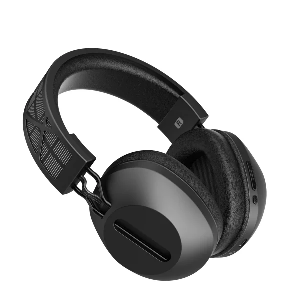 WiWU TD-06 Solar Charging ANC Wireless Bluetooth Headphone, Black - Image 3