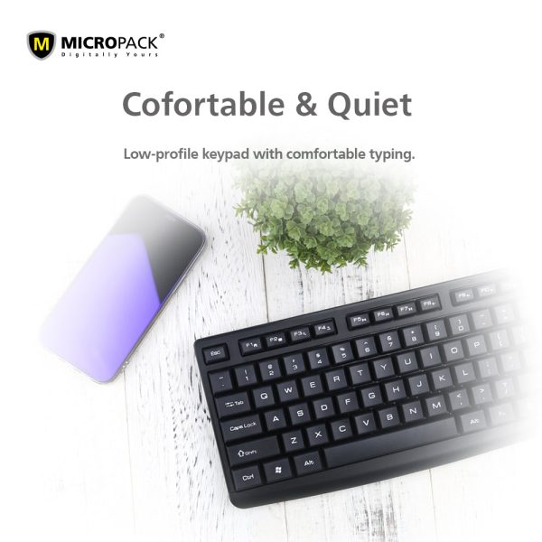 Micropack K206 Office LITE 2 USB Keyboard - Image 7