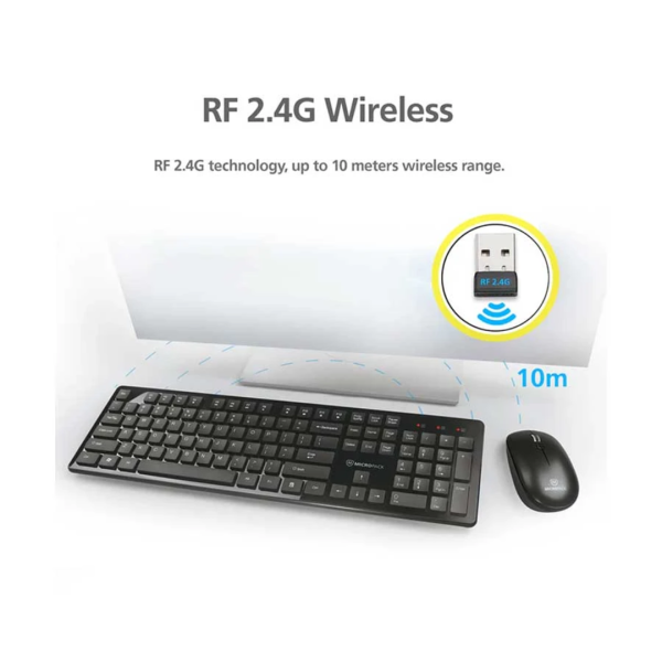 Micropack KM-236W Wireless Combo Keyboard & Mouse - Image 4