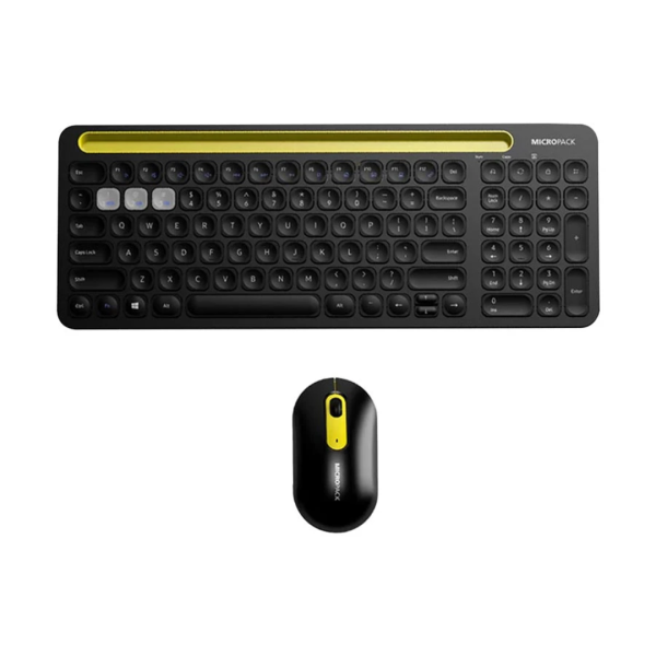 Micropack KM-238W iFree PRO 2 Black Bluetooth Keyboard & Mouse Combo