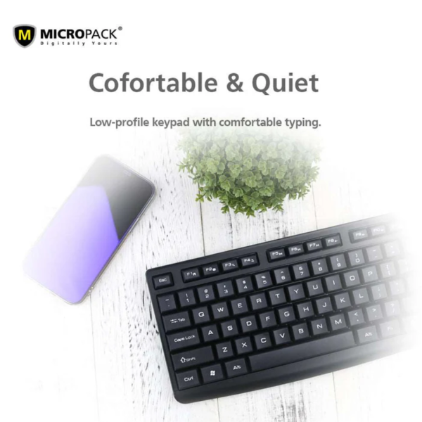 Micropack K-206 USB Keyboard - Image 3