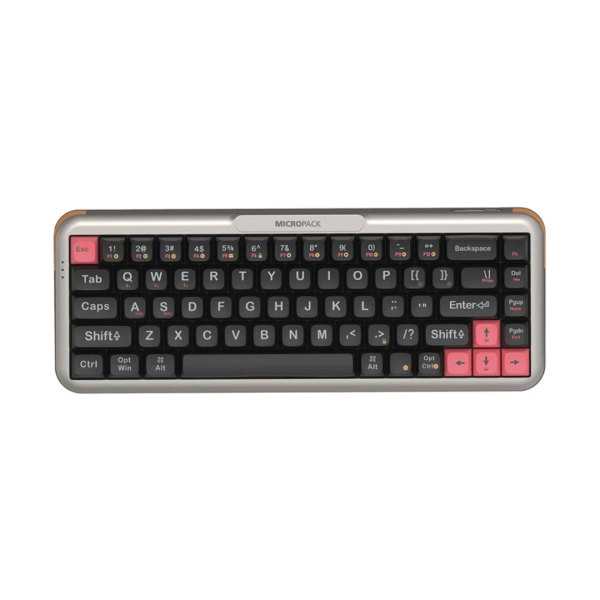Micropack K-168WM RGB (Tri Mode) Hot Swap Black Mechanical Gaming Keyboard