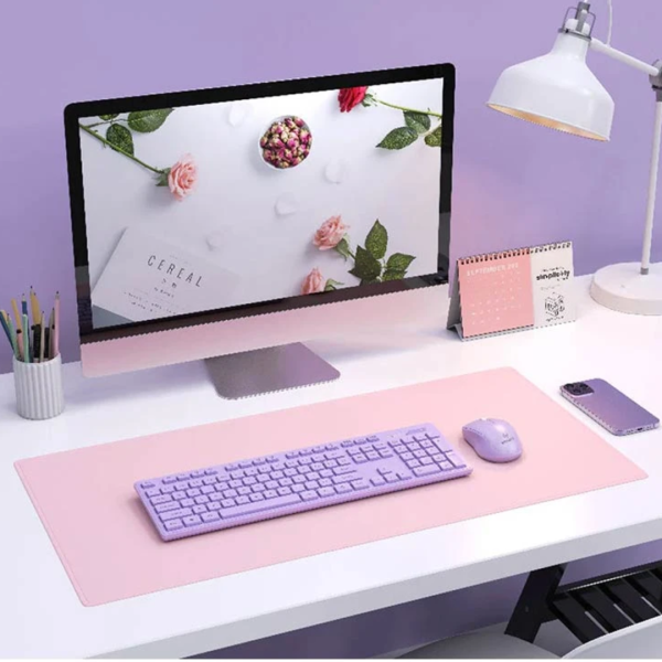 Micropack KM-237W Purple Wireless Keyboard & Mouse Combo - Image 2