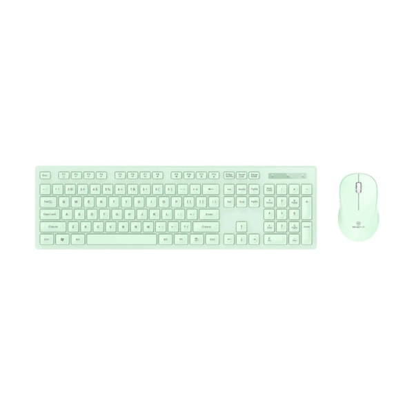 Micropack KM-237W Green Wireless Keyboard & Mouse Combo