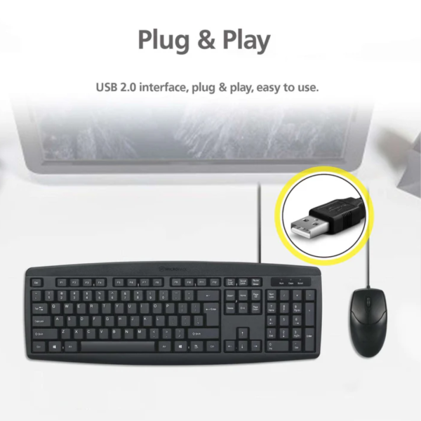 Micropack KM-2003 Combo Keyboard & Mouse - Image 6