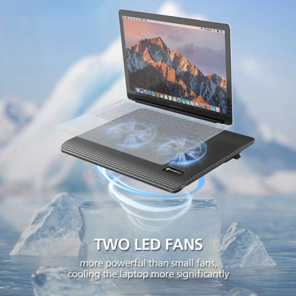 Micropack MLC-001 Black 15.4 Inch Laptop Cooler - Image 5