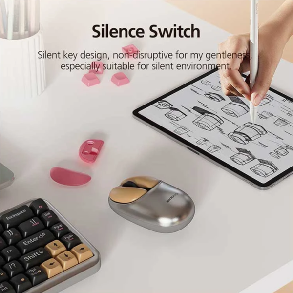 Micropack ML-202W Grey (Dual Mode) Silent Mouse - Image 4