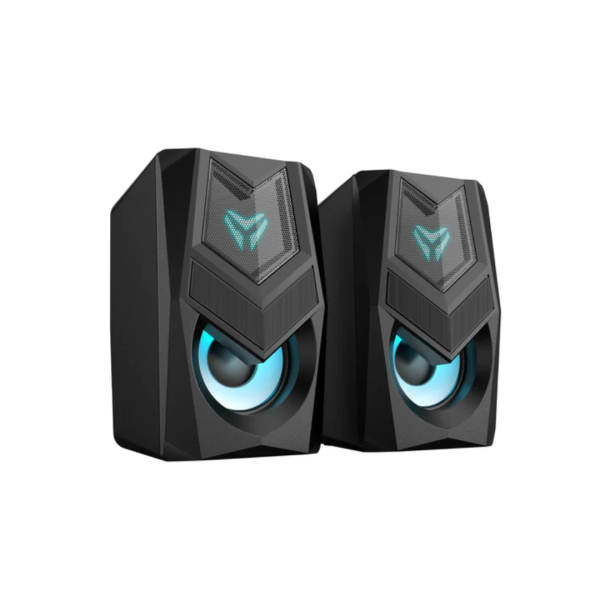 Micropack GS-02 Rainbow Wired Black Gaming Speaker