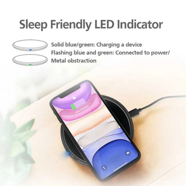 Micropack WCP-10 PD Air Wave Wireless Black Charger - Image 4