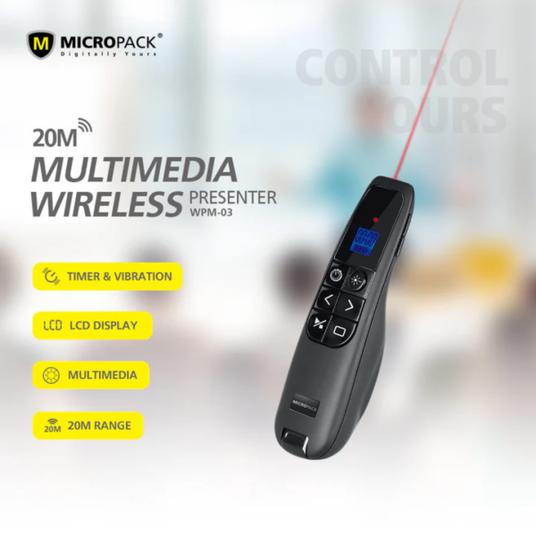 Micropack WPM-03 POINTER PRO 1 Wireless Presenter - Image 7