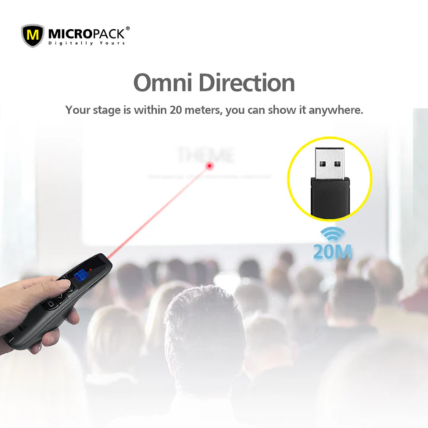 Micropack WPM-03 POINTER PRO 1 Wireless Presenter - Image 5