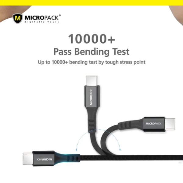 Micropack MC-CC23 Red Luxury C To C  Premium Cable - Image 6