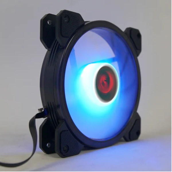Redragon GC-F009 RGB Casing Cooler Fan Triple Pack with Remote - Image 4