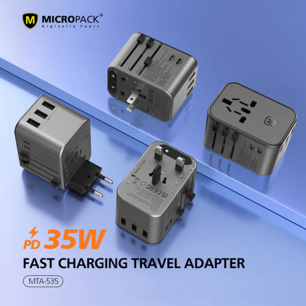 Micropack MTA-535 International Universal Travel Adapter - Image 7
