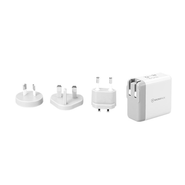 Micropack MWC-236 Q3 Travel Charger with 3 Charging Adapter - Image 2