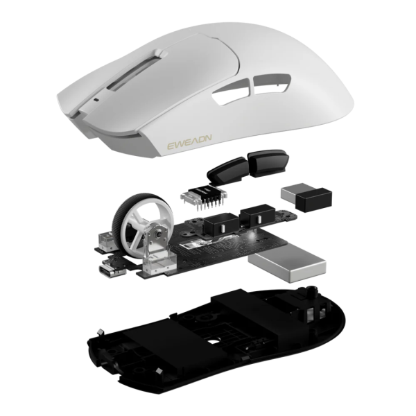 EWEADN S9 Lightweight PAW3395 Tri-Mode wireless Gaming Mouse - Image 7
