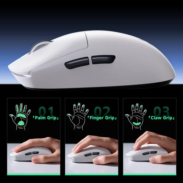 MCHOSE A7 Ultra 8kHz Tri-mode Wireless Gaming Mouse - Image 5