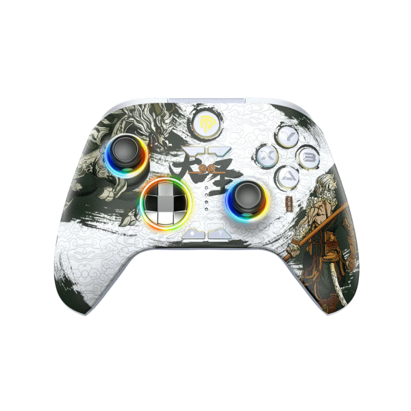 EasySMX X15 RGB Tri-Mode Wireless Controller with Dual Hall Joysticks and Dual Hall Triggers, Wukong Edition