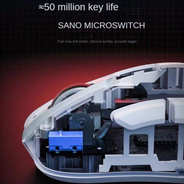 LINGBAO M5 Tri-Mode Lightweight Gaming Mouse - Image 7