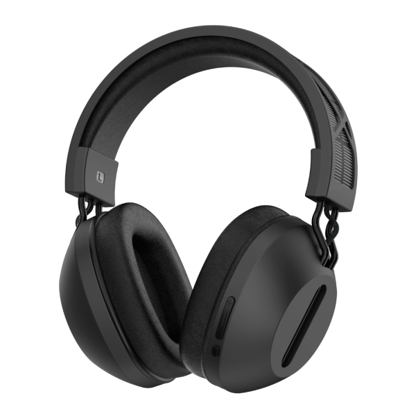 WiWU TD-06 Solar Charging ANC Wireless Bluetooth Headphone, Black