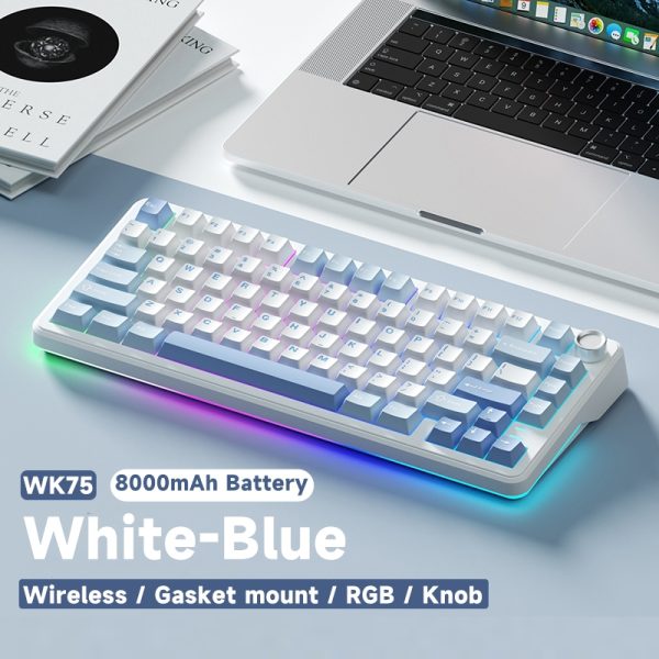 WEIKAV WK75 Keyboard Tri-Mode Wireless Mechanical Keyboard - Image 8
