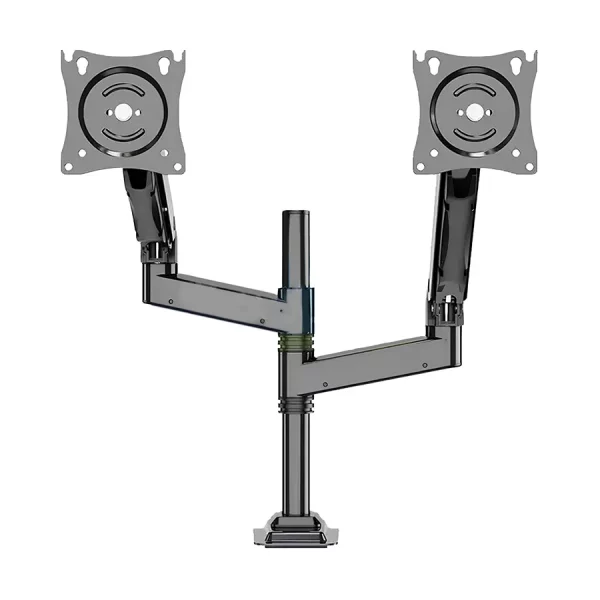 Kaloc KLC-DH200/B Adjustable Double Arm Flexi Monitor Desktop Mount Stand - Image 2