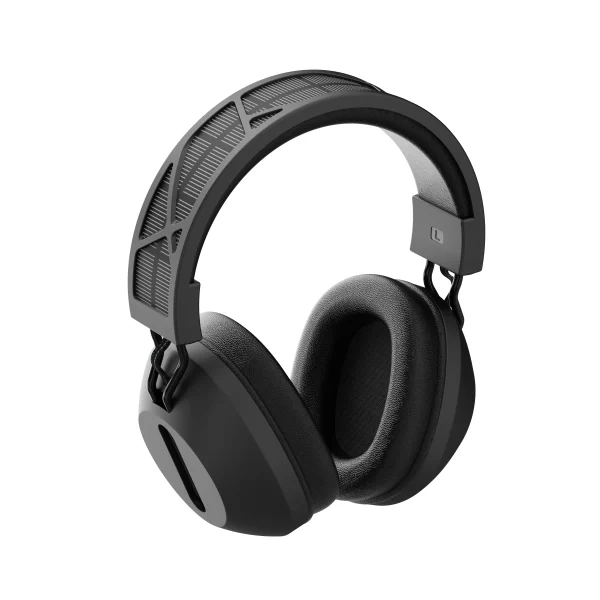 WiWU TD-06 Solar Charging ANC Wireless Bluetooth Headphone, Black - Image 2