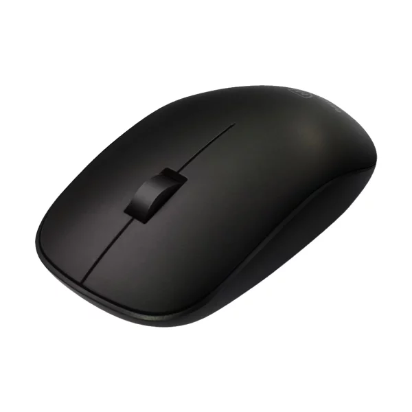 MicroPack MP-721W Speedy Slim Wireless Mouse, Black - Image 2