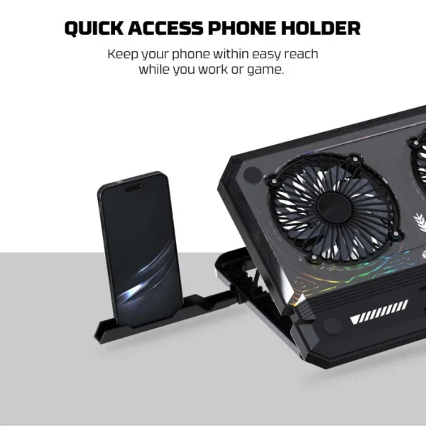 Fantech NC21 RGB Laptop Cooler - Image 5