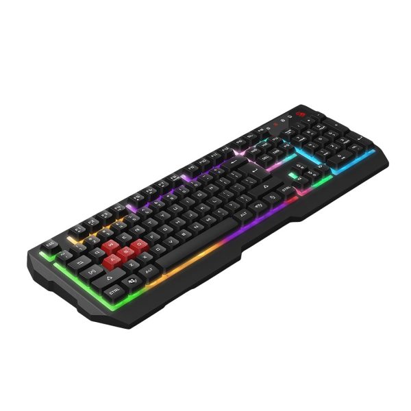 A4TECH Bloody B135N Neon Backlight Gaming Keyboard - Image 2