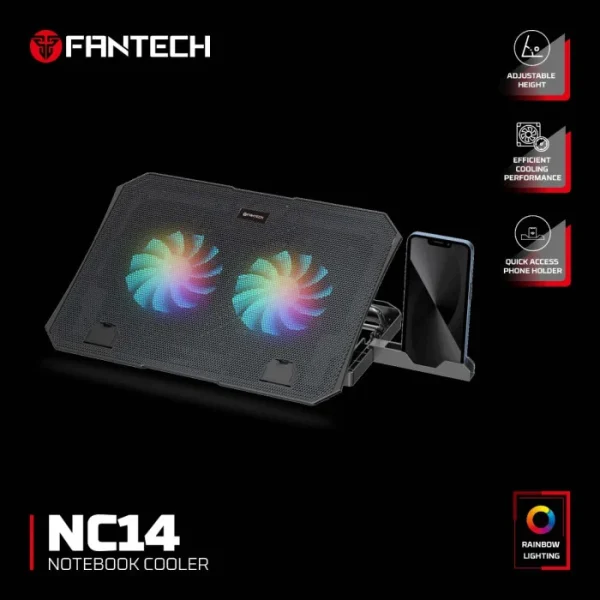 Fantech NC14 Laptop Cooler - Image 2