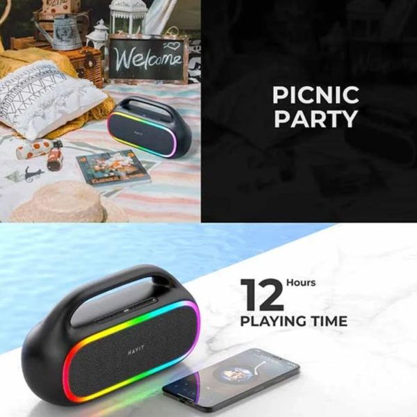 Havit SK862BT Bluetooth Portable Outdoor Speaker - Image 2