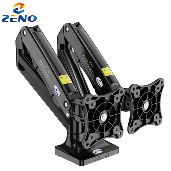 ZENO M10D/B 17-32 Inch  Double Arm Gas-Strut  Desktop Monitor Stand - Image 2